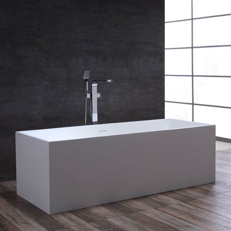 StoneArt bathtub free standing BS-532 , white,175x73, matt
