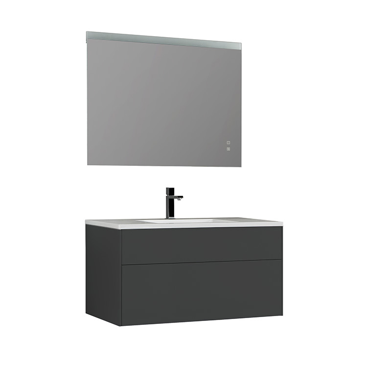 StoneArt Bathroom furniture set Venice VE-1000-II dark gray 100x52