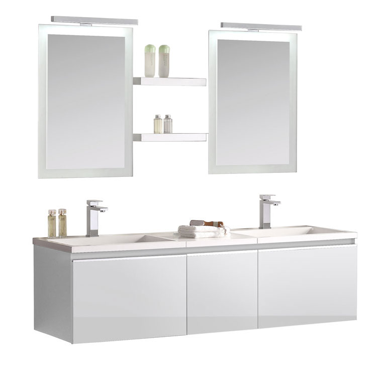 StoneArt Bathroom furniture set Milano ME-1600 white 160x45