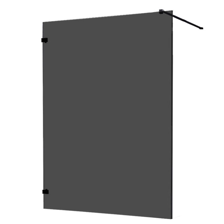 AWT shower wall LW1500-B , black,150x210