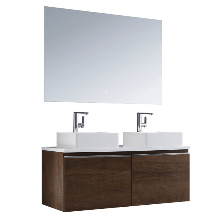 StoneArt Bathroom furniture set Milano ME-1200pro-5 dark oak 120x45