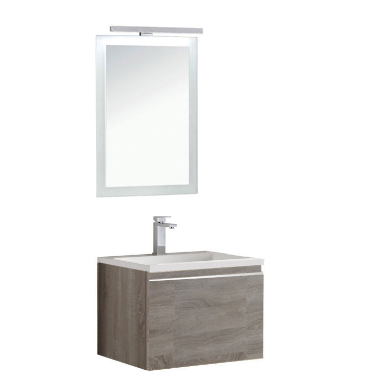 StoneArt Bathroom furniture set Milano ME-0600 light oak 60x45