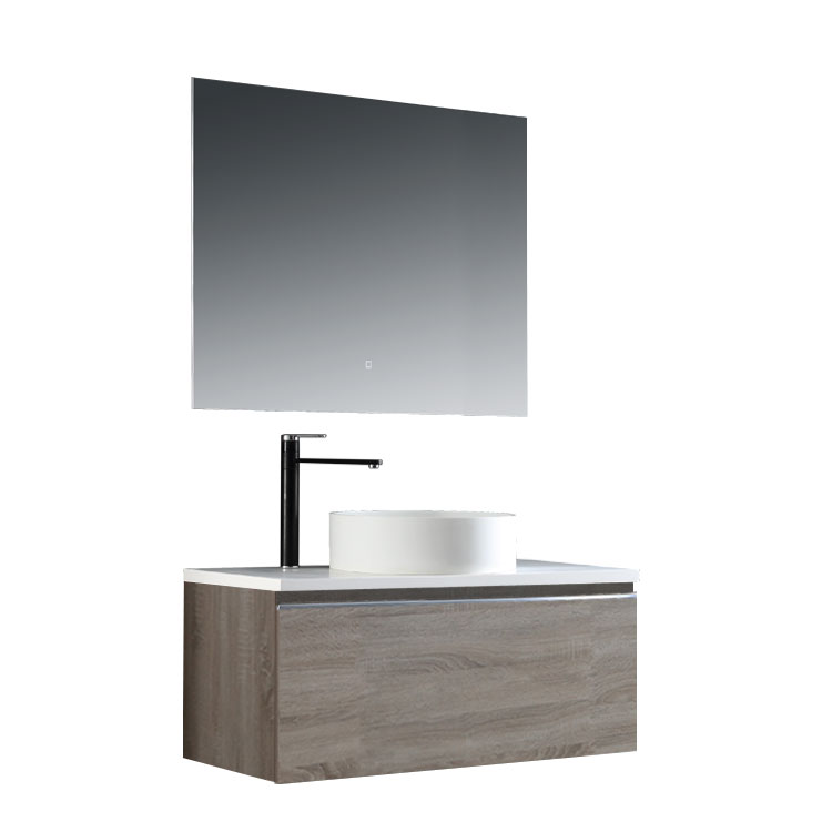 StoneArt Bathroom furniture set Milano ME-1000pro-6 light oak 100x45
