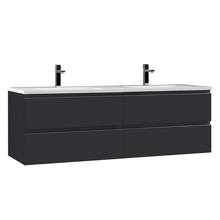 StoneArt Bathroom furniture Monte Carlo MC-1600 dark gray 160x52