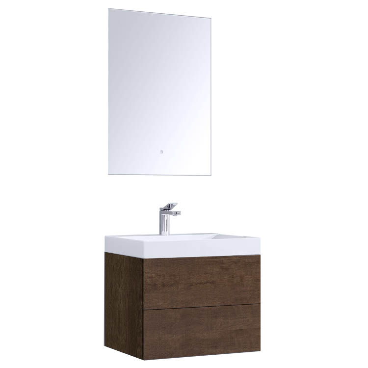 StoneArt Bathroom furniture set Brugge BU-0601 dark oak 60x56