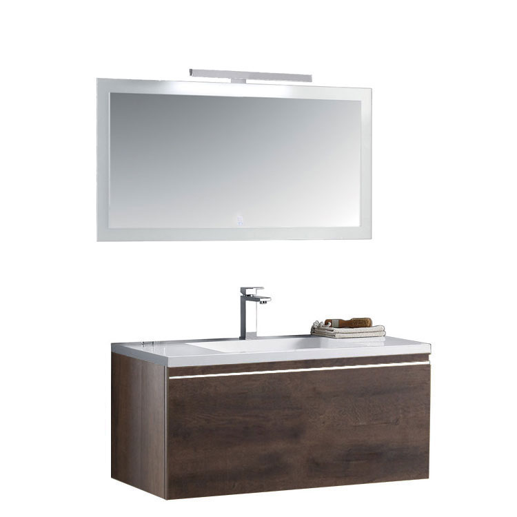 StoneArt Bathroom furniture set Milano ME-1000 dark oak 100x45