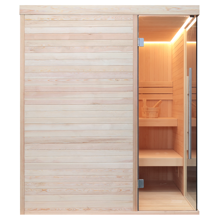 AWT sauna 1805 , pine,180x180,ohne saunaofen
