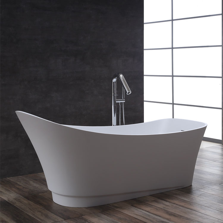StoneArt bathtub free standing BS-527 , white,180x75, matt