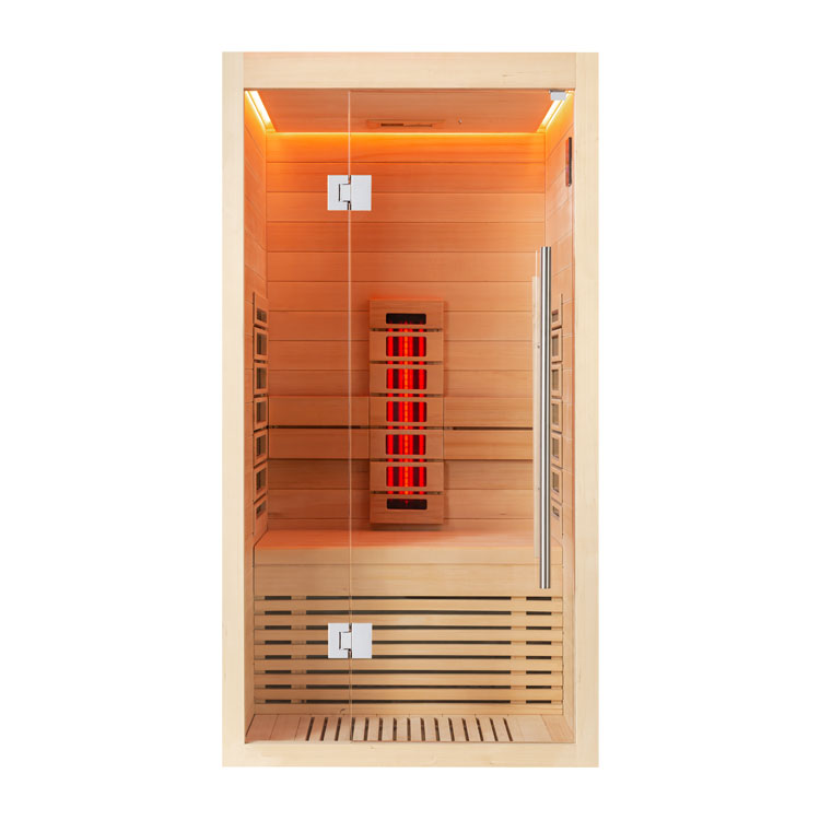 AWT sauna 1250E-IR hemlock, 100x100cm