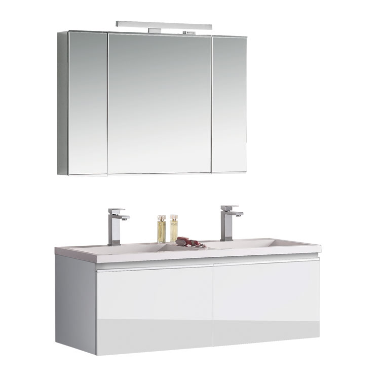 StoneArt Bathroom furniture set Milano ME-1200-1 white 120x45