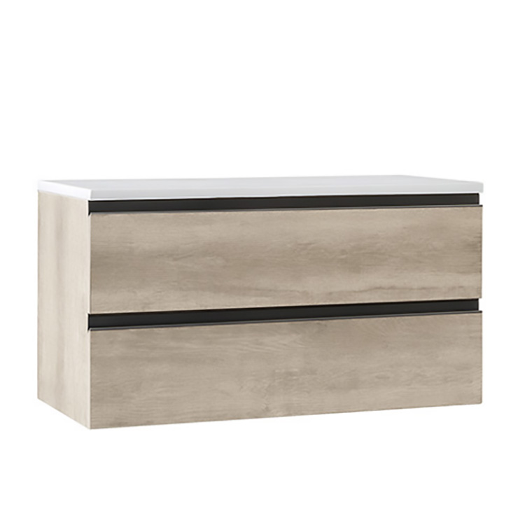 StoneArt Bathroom furniture Monte Carlo MC-1000pro light oak 100x52