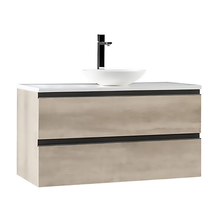 StoneArt Bathroom furniture Monte Carlo MC-1000pro-4 light oak 100x52