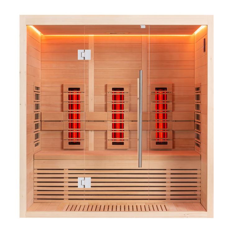 AWT sauna 1250B-IR hemlock, 180x110cm