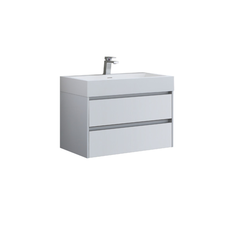 StoneArt Bathroom furniture Milan ML-0800 white matt 80x48