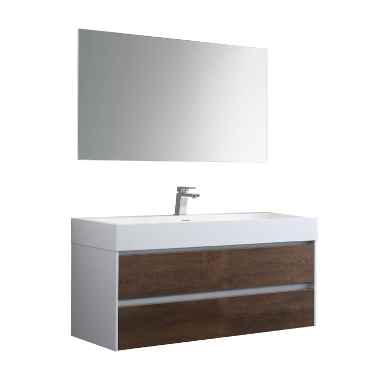 StoneArt Bathroom furniture set Milan ML-1000 dark oak 100x48