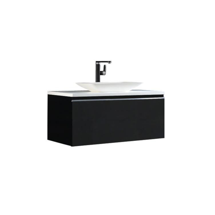 StoneArt Bathroom furniture Milano ME-1000pro-1 dark gray 100x45