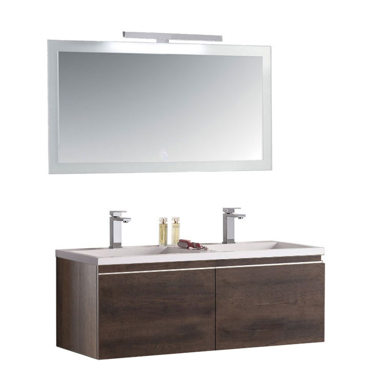 StoneArt Bathroom furniture set Milano ME-1200 dark oak 120x45