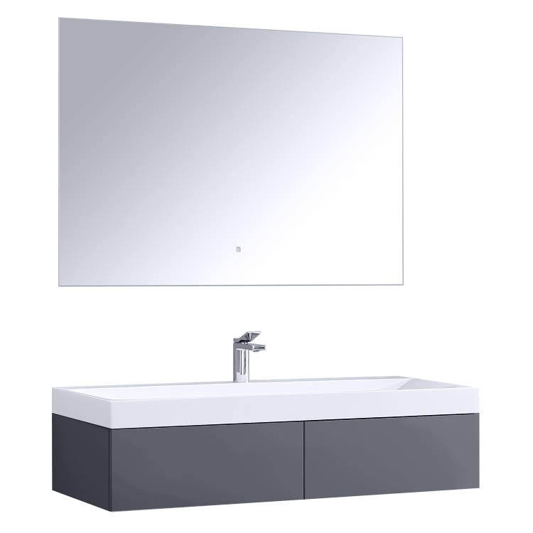 StoneArt Bathroom furniture set Brugge BU-1210 dark gray 120x48