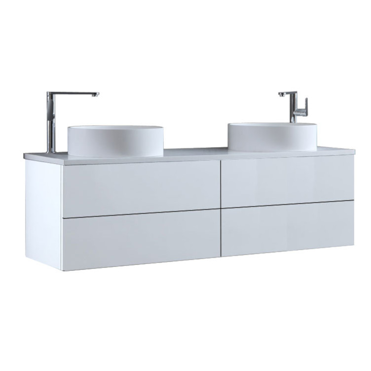 StoneArt Bathroom furniture Brugge BU-1601pro-6 white 160x50