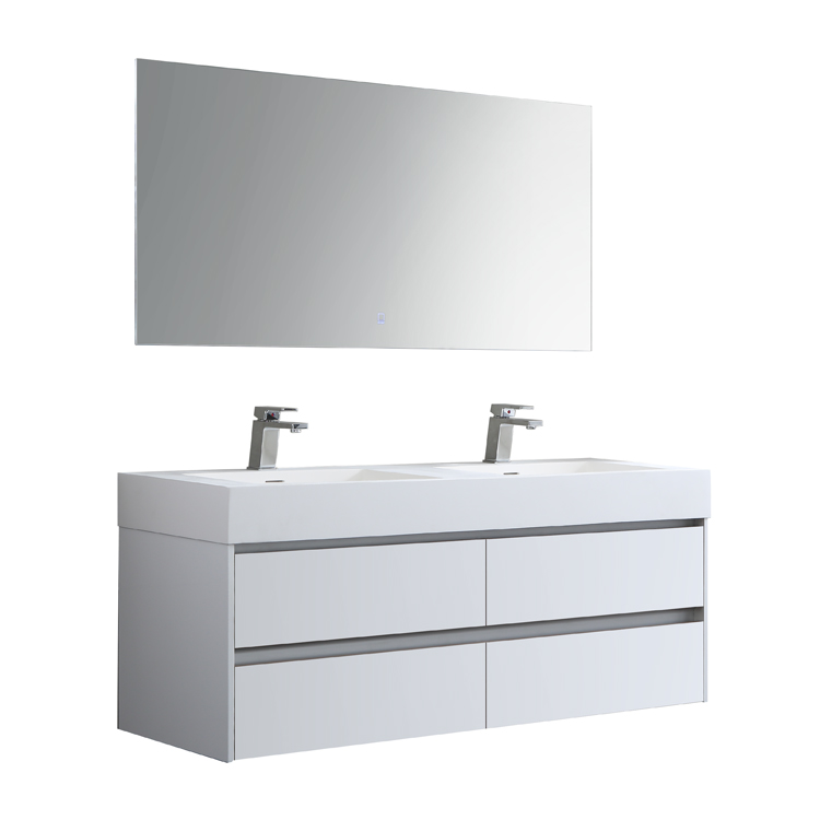 StoneArt Bathroom furniture set Milan ML-1400 white mat 140x48