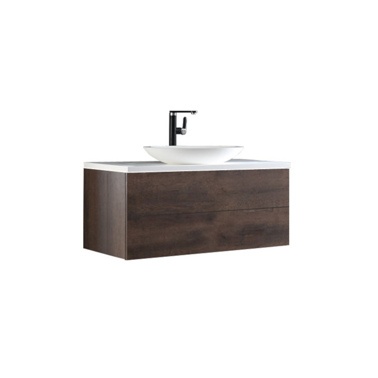 StoneArt Bathroom furniture Brugge BU-1001pro-3 dark oak 100x50