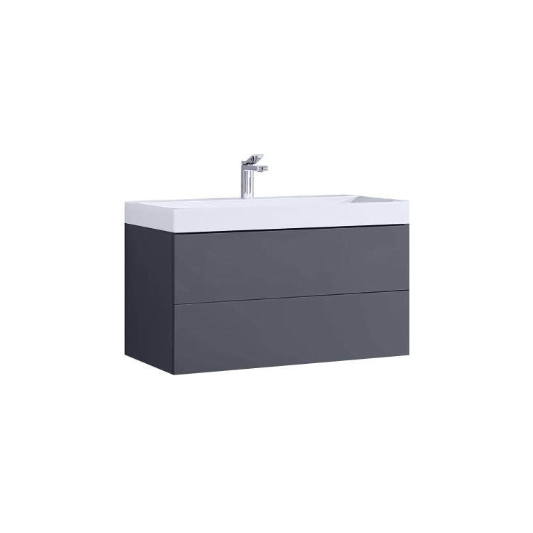 StoneArt Bathroom furniture Brugge BU-0901 dark gray 90x56