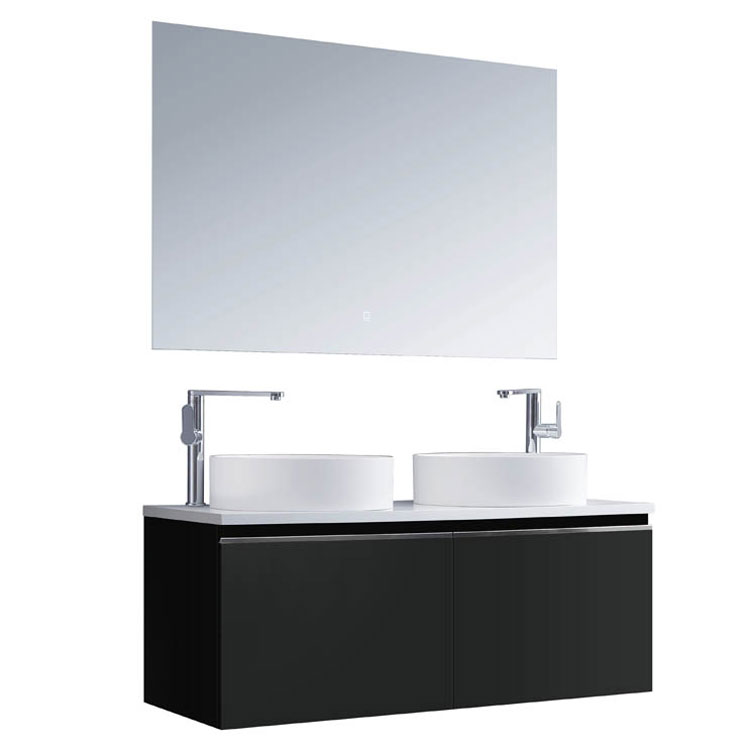 StoneArt Bathroom furniture set Milano ME-1200pro-6 dark gray 120x45