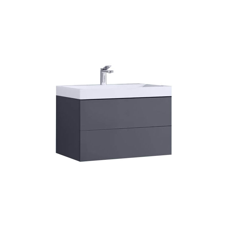 StoneArt Bathroom furniture Brugge BU-0801 dark gray 80x56