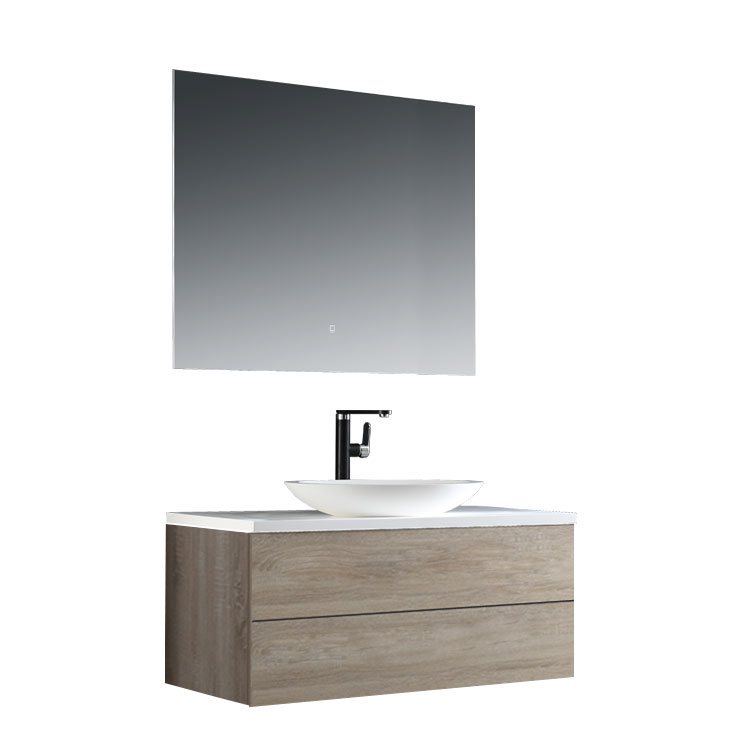 StoneArt Bathroom furniture set Brugge BU-1001pro-3 light oak 100x50