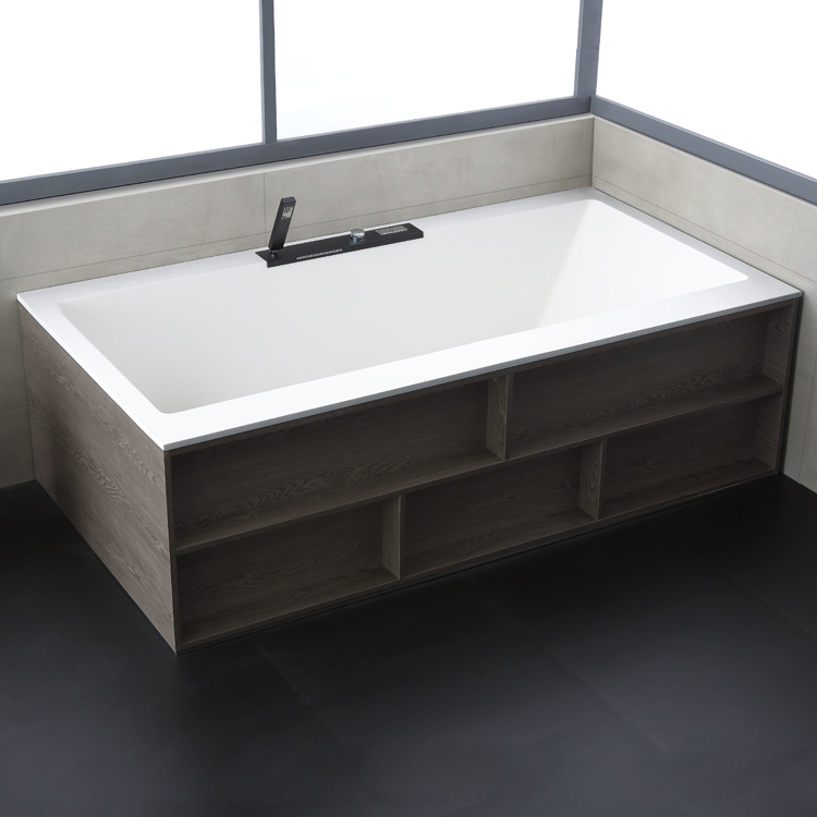 StoneArt Bathtub freestanding BS-536 white 188x100 glossy