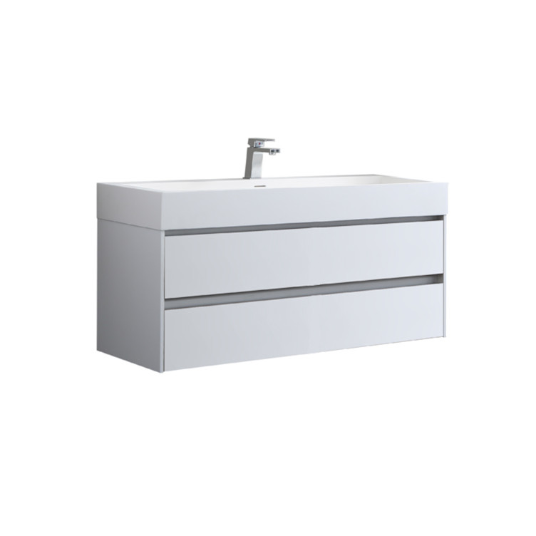 StoneArt Bathroom furniture Milan ML-1000 white glossy 100x48