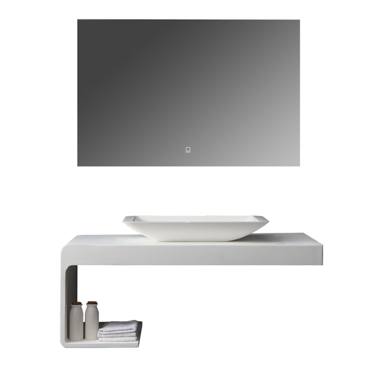 StoneArt Bathroom furniture set LQ610-18 left /white/100x40cm/glossy