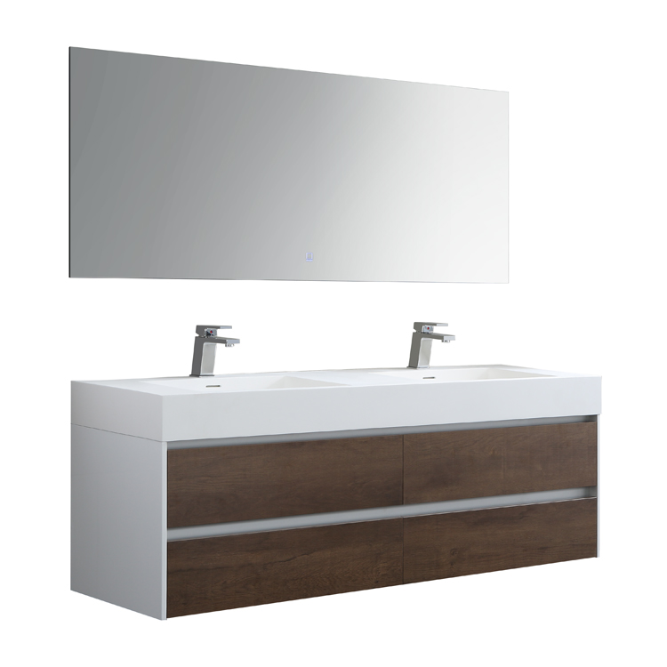 StoneArt Bathroom furniture set Milan ML-1600 dark oak 160x48