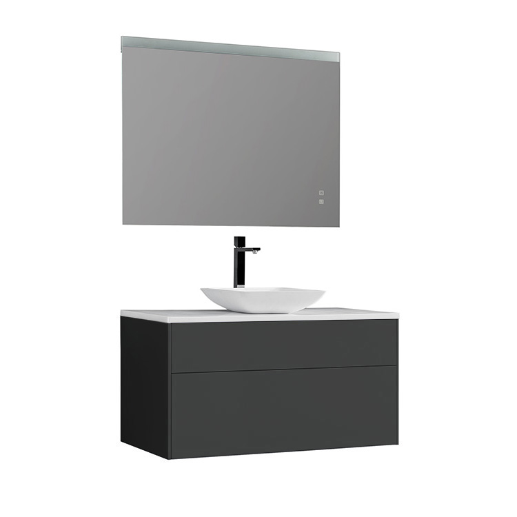 StoneArt Bathroom furniture set Venice VE-1000pro-2 dark gray 100x52