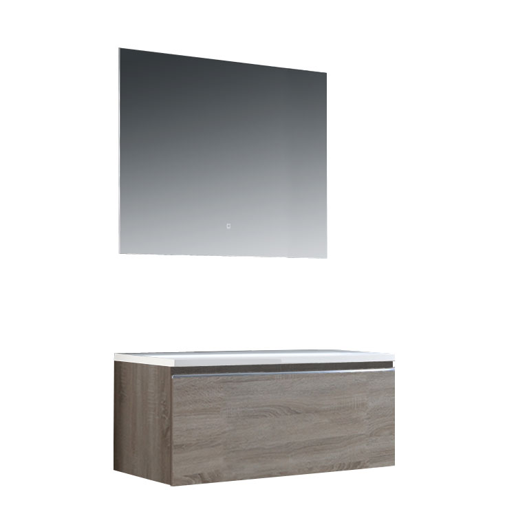 StoneArt Bathroom furniture set Milano ME-1000pro light oak 100x45