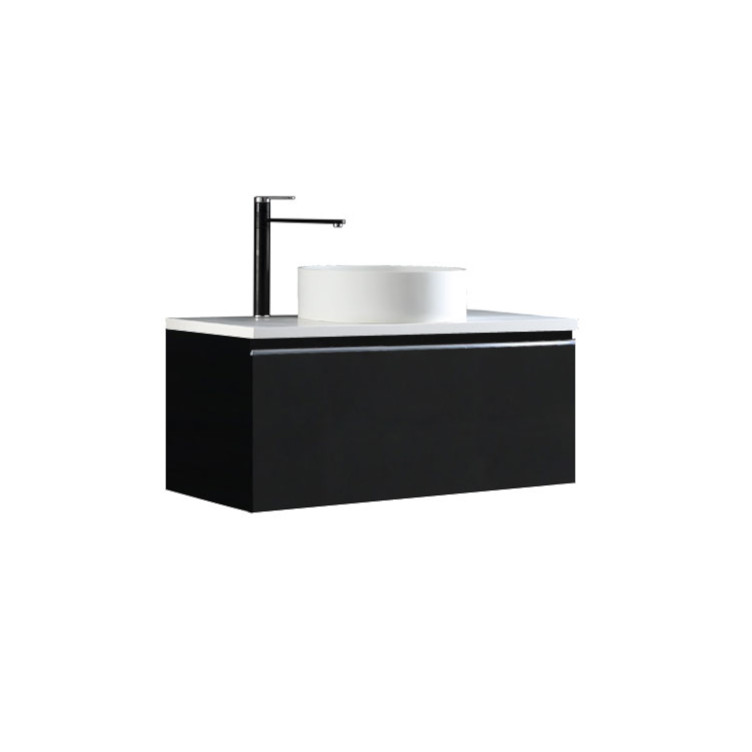 StoneArt Bathroom furniture Milano ME-1000pro-6 dark gray 100x45