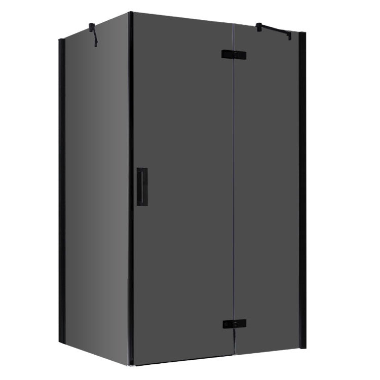 AWT shower LBS1505-B , black,150x90, right version