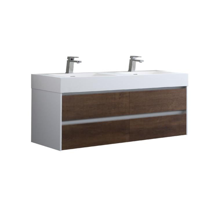 StoneArt Bathroom furniture Milan ML-1400 dark oak 140x48