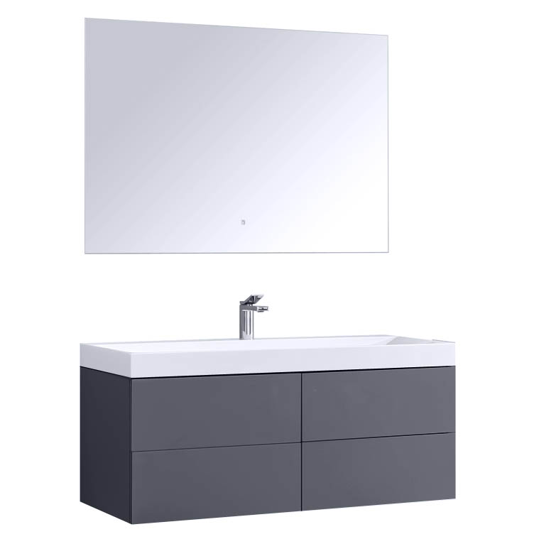 StoneArt Bathroom furniture set Brugge BU-1201 dark gray 120x56