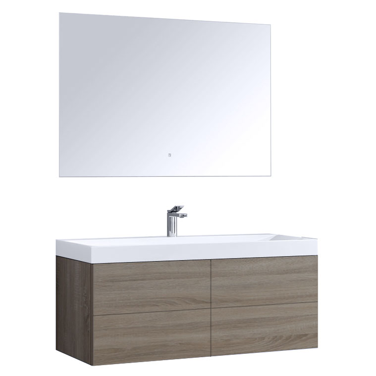 StoneArt Bathroom furniture set Brugge BU-1201 light oak 120x56