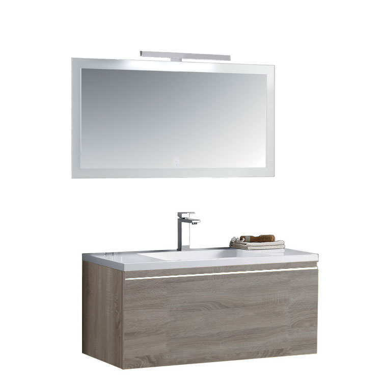 StoneArt Bathroom furniture set Milano ME-1000 light oak 100x45