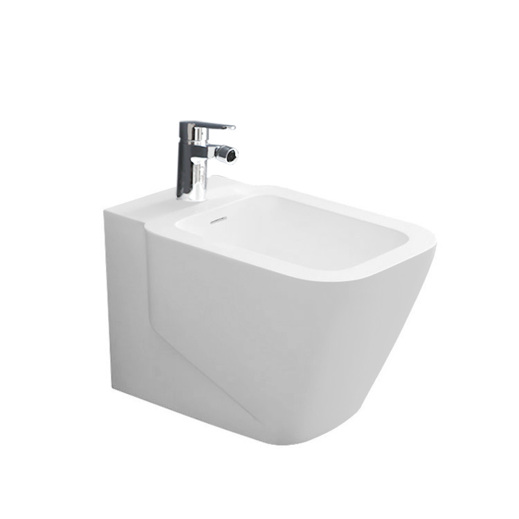 StoneArt WC Stand-Bidet TFS-201P / white / 56x36cm / matte