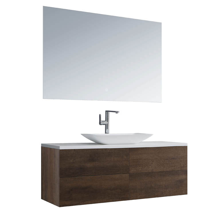 StoneArt Bathroom furniture set Brugge BU-1201pro-1 dark oak 120x50