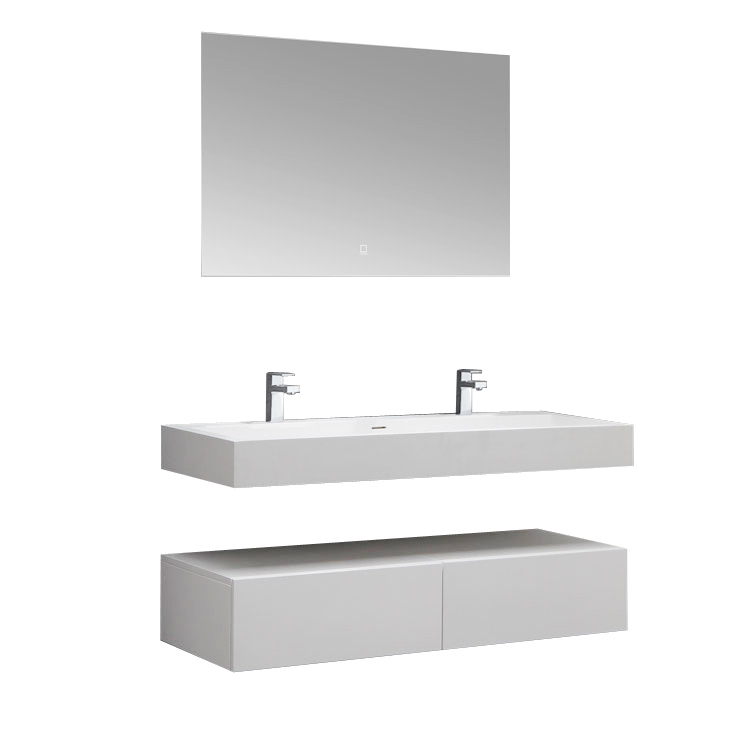 StoneArt Bathroom furniture set LP4512-1 white 120x48cm matt