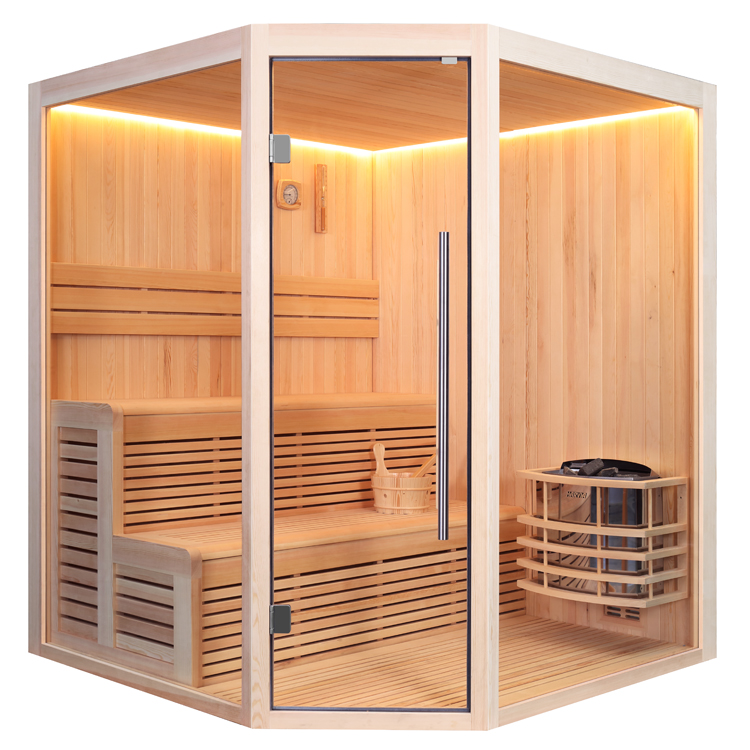 AWT sauna 1801A , pine,180x180,ohne saunaofen