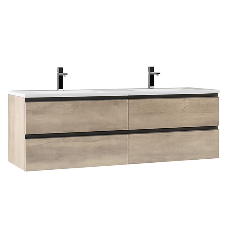 StoneArt Bathroom furniture Monte Carlo MC-1600 light oak 160x52