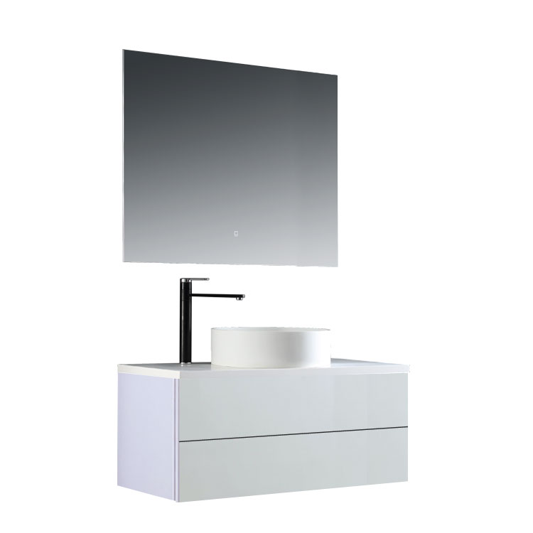 StoneArt Bathroom furniture set Brugge BU-1001pro-6 white 100x50