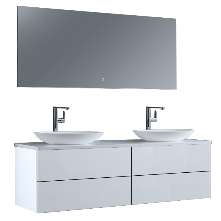 StoneArt Bathroom furniture set Brugge BU-1601pro-3 white 160x50