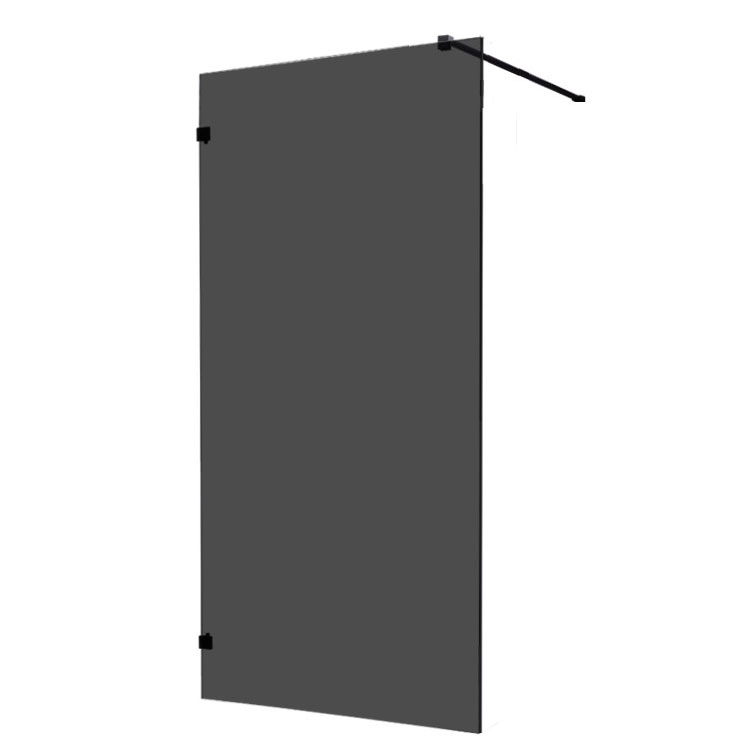 AWT shower wall LW1000-B , black,100x210